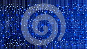 Binary Code Background, Digital Abstract technology background. Java, coding.