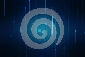 Binary Code Background, Digital Abstract technology background.transmission process,Internet data transmission,