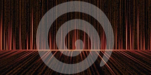 Binary code background hacker binary data computer hacking Technology of digital binary information screen 3d illustration