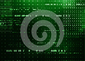 Binary Code Background, Digital Abstract technology background, Internet Data, Big data communication background