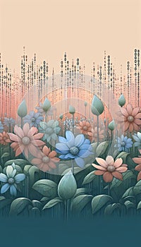 Binary Code Blossoms