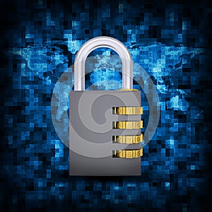 Binary code and combination lock