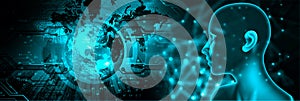 Binary Code computer Background, polygon data security or protection Abstract technology background. Java, coding.