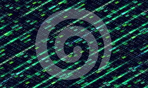 Binary code computer matrix background art design. Digits on screen. Abstract concept graphic data, technology, decryption,