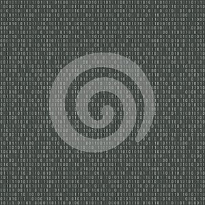 Binary code computer texture