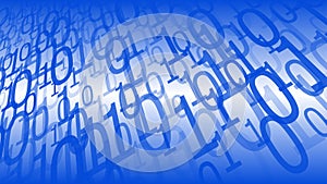 Binary code data processing vector creative conception