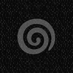 Binary code data seamless texture