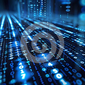 Binary Code Data Stream