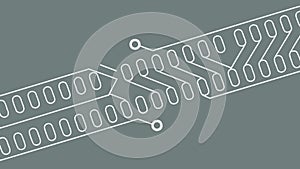 Binary Code Data Stream Digital Texture, vector design Generative AI