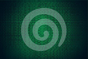 Binary code hacker green background, Coding or Hacker.