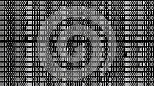 Binary code icon isolated on transparent background isolated on white background