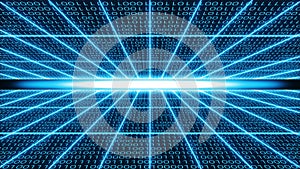 Binary Code Number Random Digital Technology Background