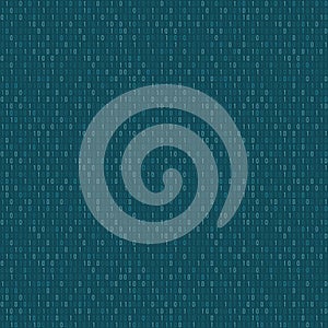 Binary code seamless vector texture
