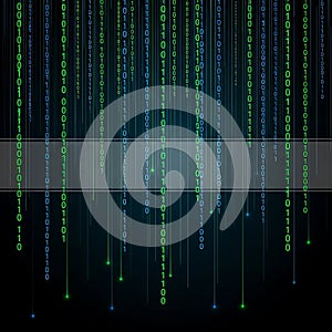Binary Code Stream Data Flow