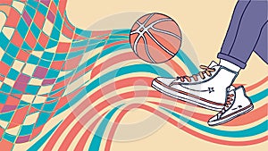 Binary Code Stream, Digital Data Information, vector design Generative AI