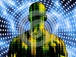 Binary code streaming