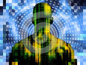 Binary code streaming