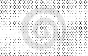 Binary code vector background.