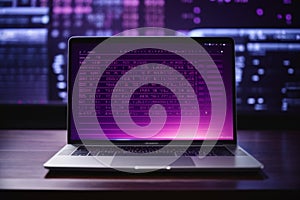 Binary codes,laptop,Programing,codes wallpaper download Ai generated images