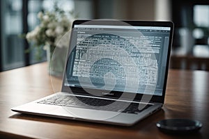 Binary codes,laptop,Programing,codes wallpaper download Ai generated images