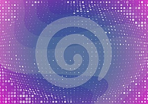 Binary Computer Code Background or Gradient 01 Numbers Pattern