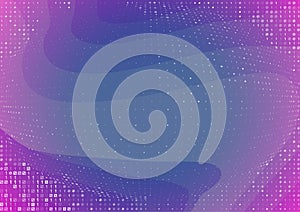 Binary Computer Code Background or Gradient 01 Numbers Pattern