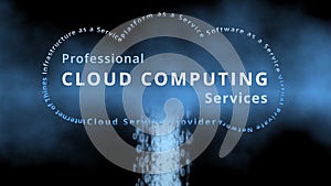 Binary data stream into Professional Cloud Computing Services as Cloud Computing