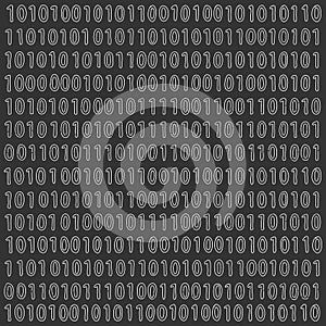 Binary Digital Signal Background