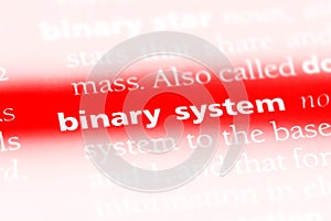 binarysystem