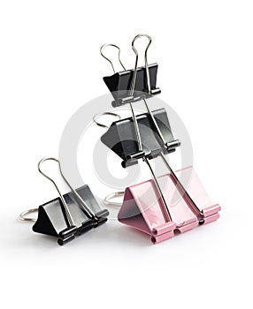 Binder Clip Isolated on White