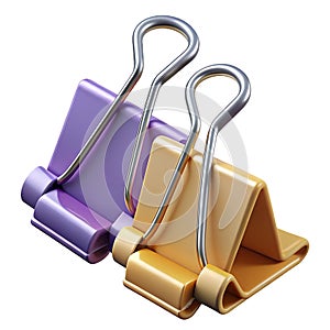 Binder clips set in various sizes