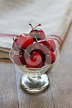 Bing cherry fruits