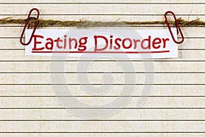 Eating disorder anorexia bulimia diet food binge overweight nutrition photo