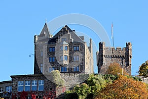 Bingen castle Klopp, Rhineland-Palatinate, Germany