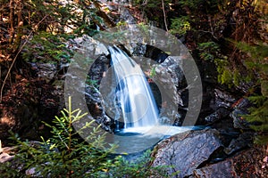 Bingham falls in Smuggler notch photo