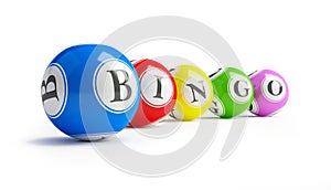 Bingo balls photo