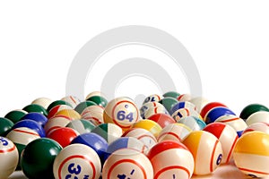 Bingo balls photo