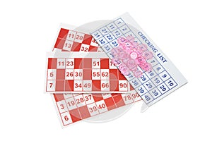 Bingo Forms and Gaming Chips