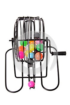 Bingo Game Cage