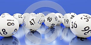 Bingo lottery balls