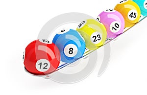 Bingo lottery balls