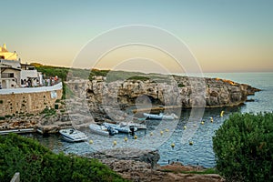 Binibeca Vell. Fisher's town. Minorca. Spain