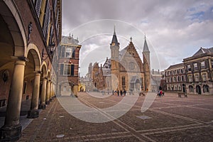 Binnenhof in Den Haag, Netherlands