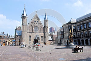 The Hague Binnenhof Inner Court centre of Dutch politics