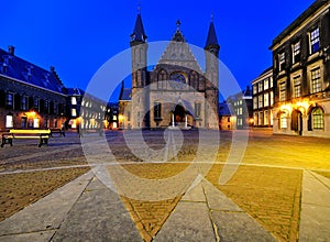 Binnenhof by Night, The Hague photo