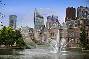 Binnenhof Palace in the Hague, Netherlands photo