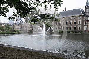 Binnenhof palace, place of Parliament in The Hague, Netherlands