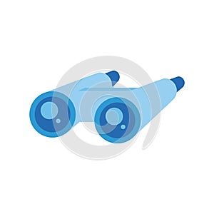 Binoculars accessory isometric style icon