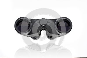 Binoculars isolated on white background. object picture for graphic designer