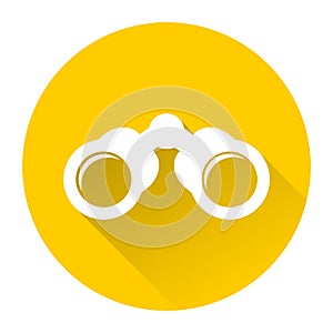 Binoculars long shadow